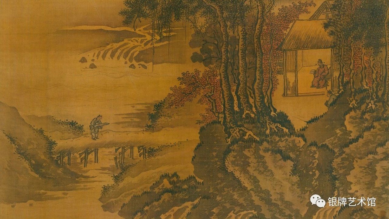 《溪堂诗意图》戴进（明） - 中国名画鉴赏语音讲解（一百九十）