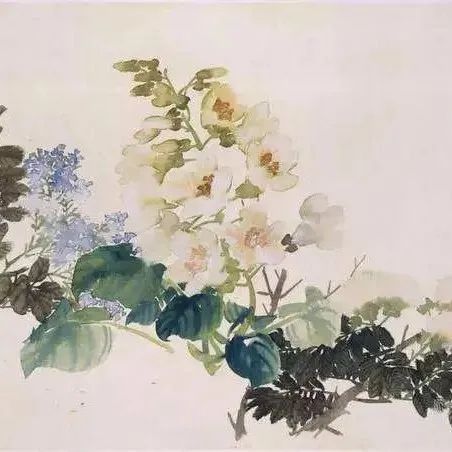 写意花鸟，出枝、画花、添叶有讲究