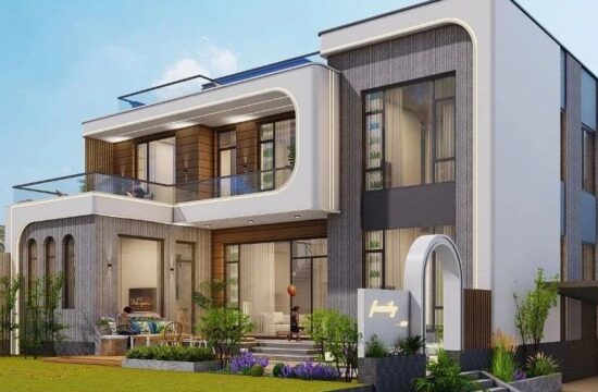 北京平谷丨14×13m时尚现代曲弧别墅，构建温馨屋
