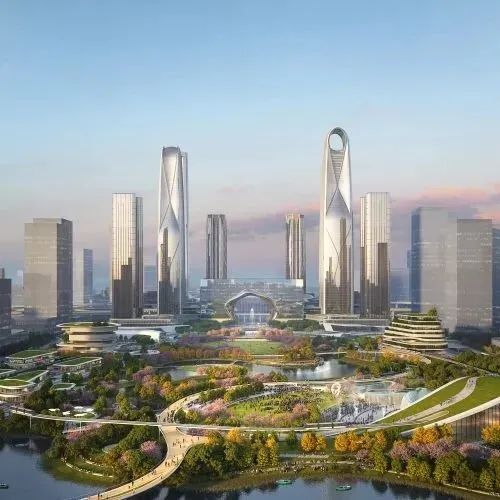 定标结果丨杭州城西CBD生态文化轴方案设计暨建筑景观设计方案征集