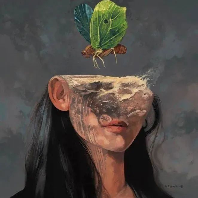 他是强迫症画家，笔下的不完整女孩，古怪中透露着荒诞