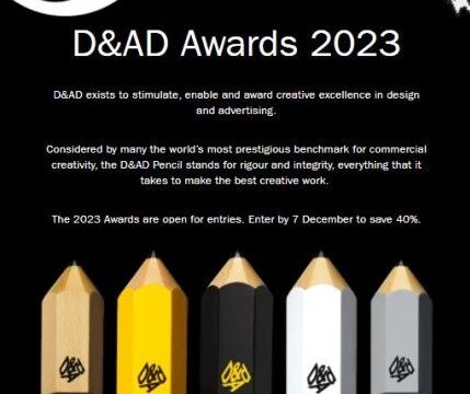 2023英国D&amp;AD设计大奖