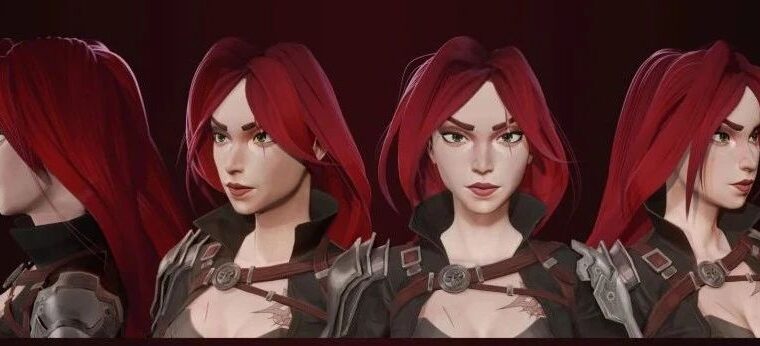 Ningxuan Yuan丨《Katarina Arcane》角色制作
