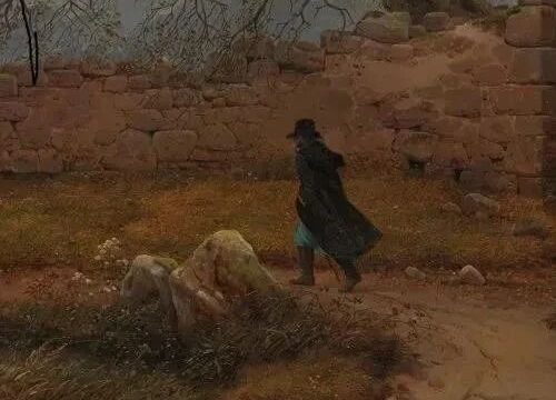 德国艺术家卡尔·朱利叶斯莱波尔德风景油画选集