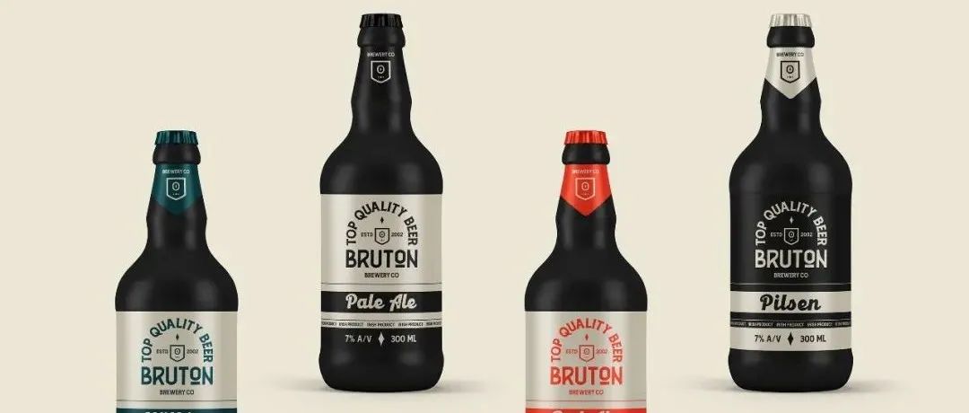 爱尔兰包装｜Bruton 啤酒品牌重塑包装设计
