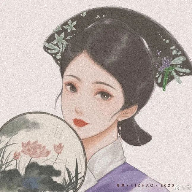 古装美女作者: 梨照绘画作品欣赏