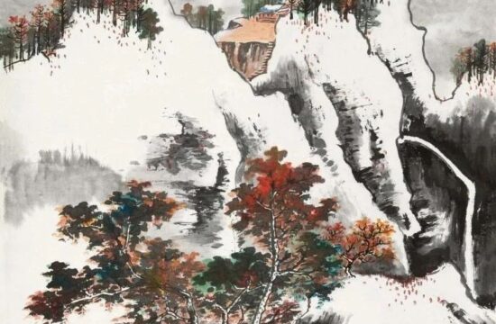 下雪啦！看他笔下的雪景山水画，纯美自然！