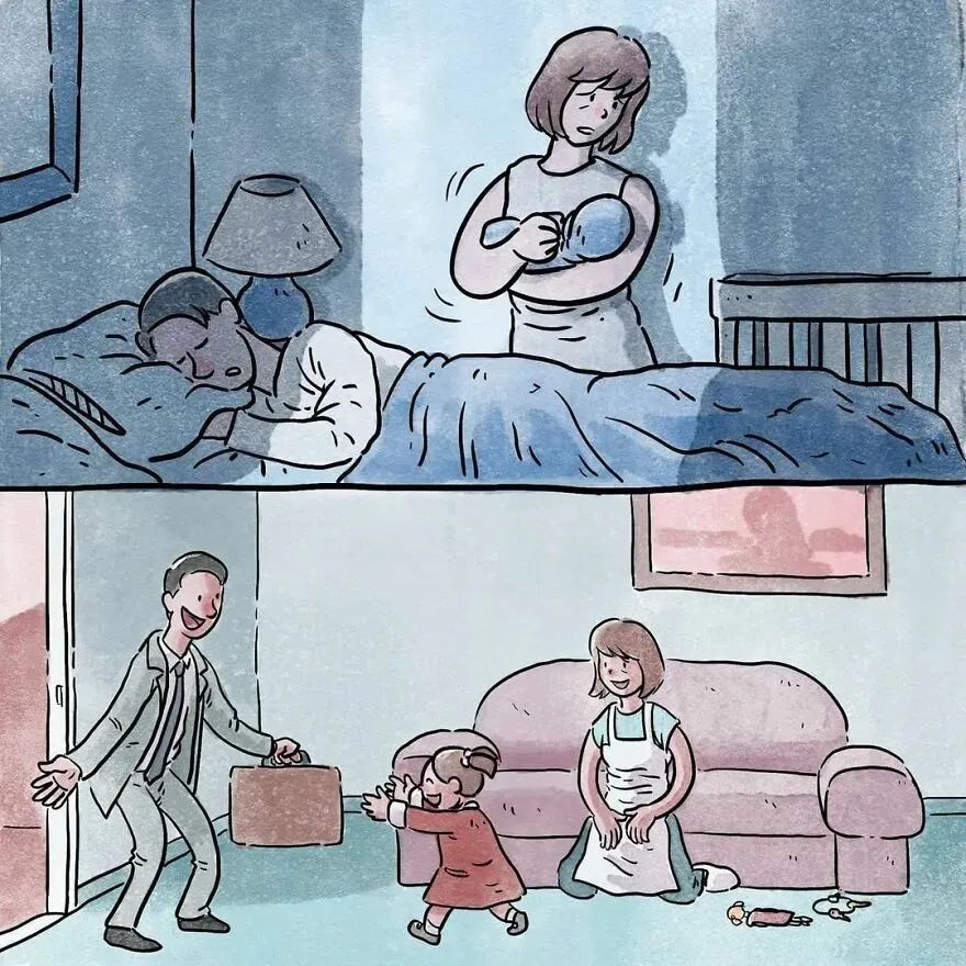他未用一词一句，就描绘了一个人人都能看懂的故事，真实到心碎