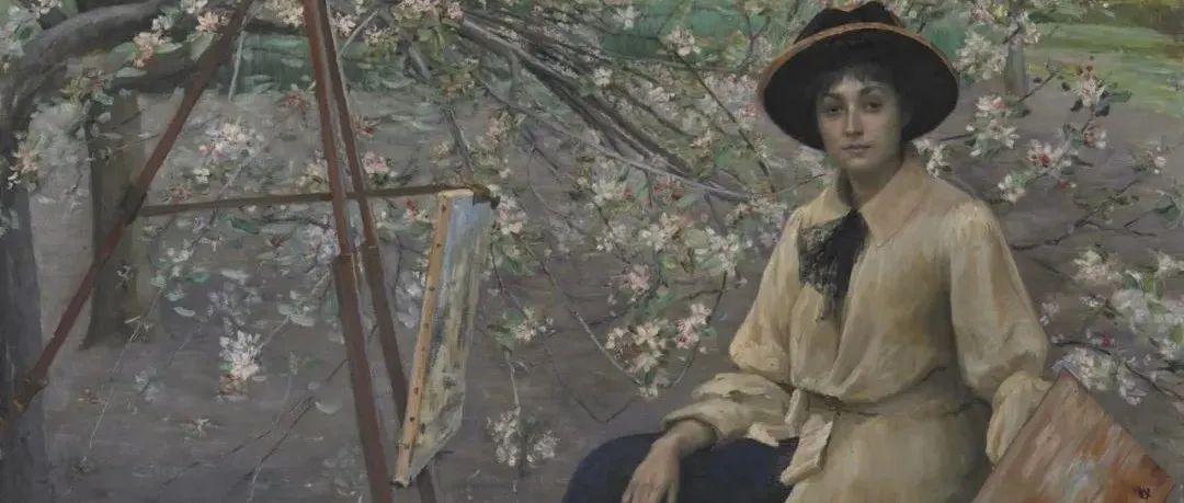 法国女画家朱莉·费加德优雅而有才华，可惜英年早逝。