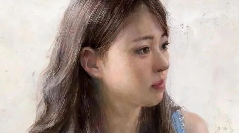 年轻女性肖像水彩画油画素描欣赏 | 日本画家木原和敏作品专辑