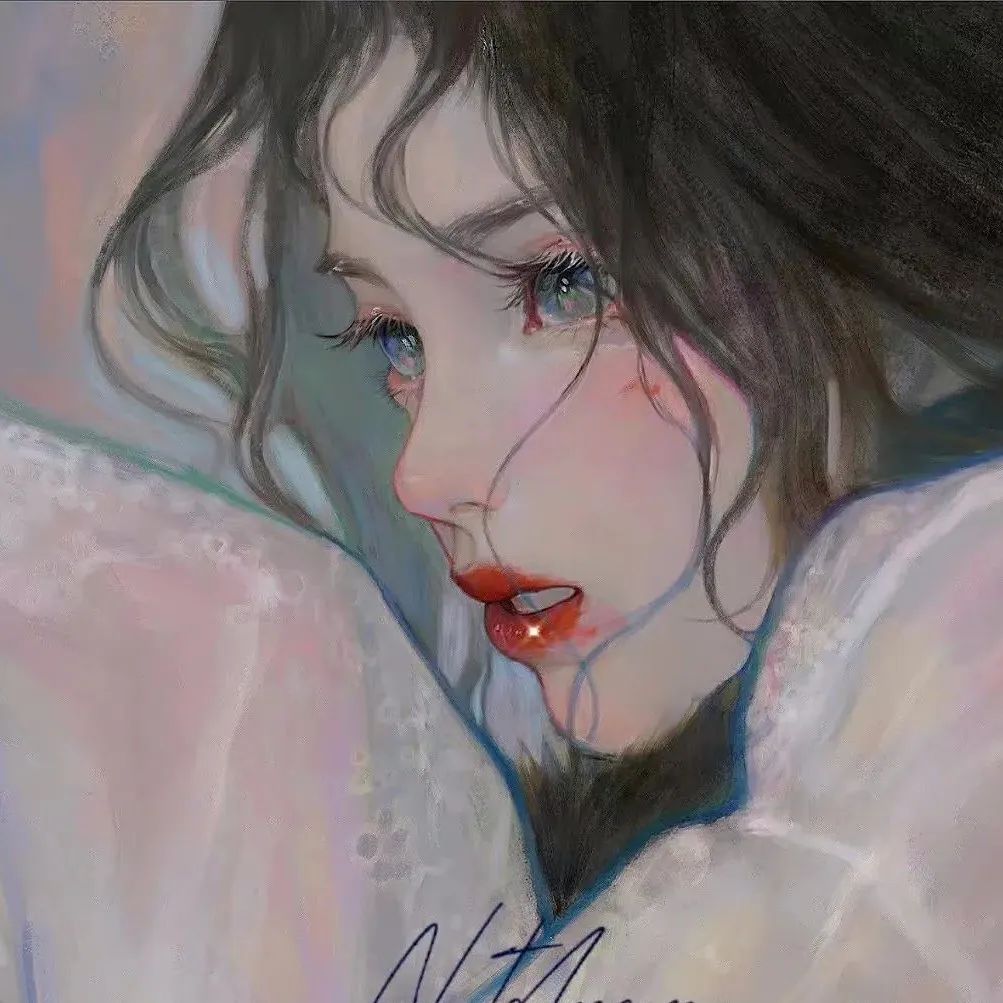 微信头像｜一组温柔纯欲风动漫女生头像，就爱内味儿！