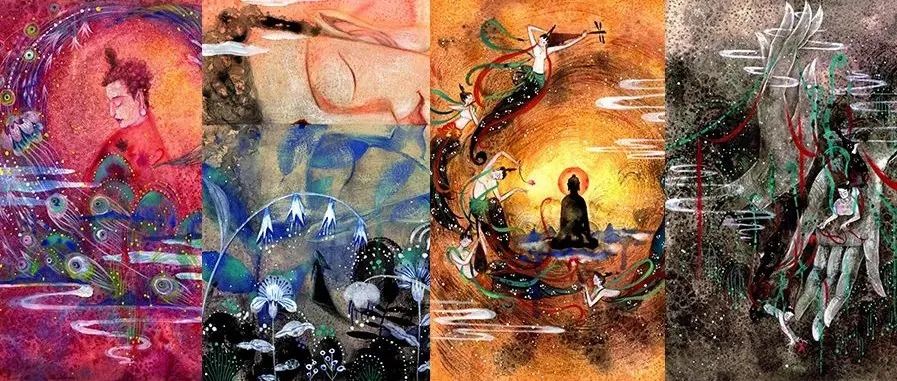 收藏级的国风插画长啥样？！简直是天花板！！！