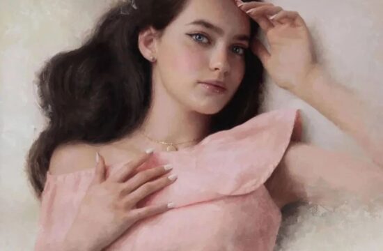 肖像人物，波兰画家达米安·莱科斯特作品集二