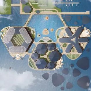 为漂浮城市提供一个模型