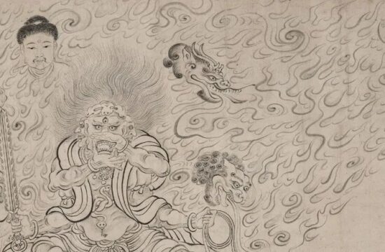 吴道子丨送子天王图