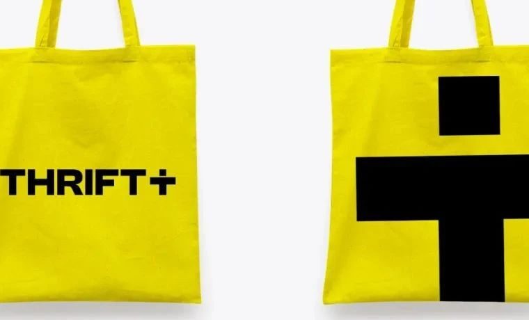 服装| 百万亿市场份额品牌Thrift+启动新logo