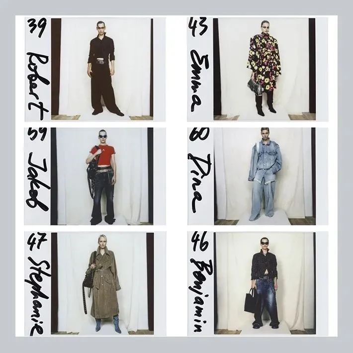 重现90年代时尚圈，Balenciaga 秋季22系列时装秀