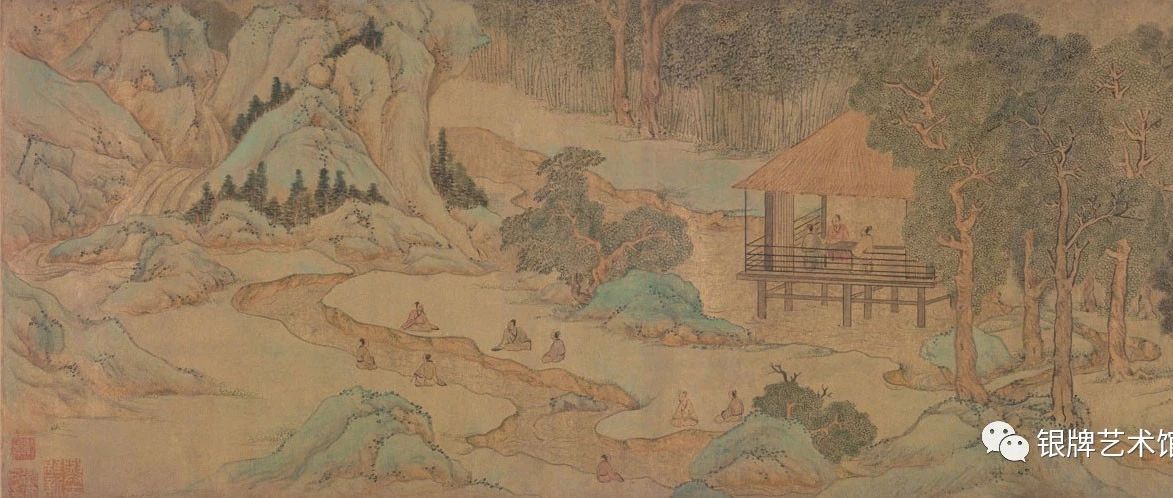 《兰亭修禊图》文徵明（明） - 中国名画鉴赏语音讲解（二百三十四）