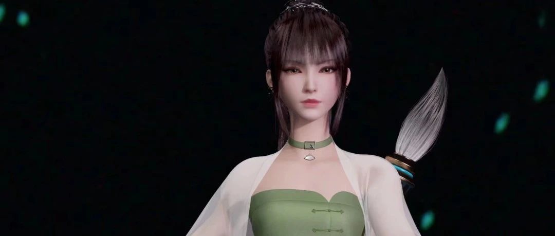 2022共创之夜 国风虚拟人婉儿跨次元合作