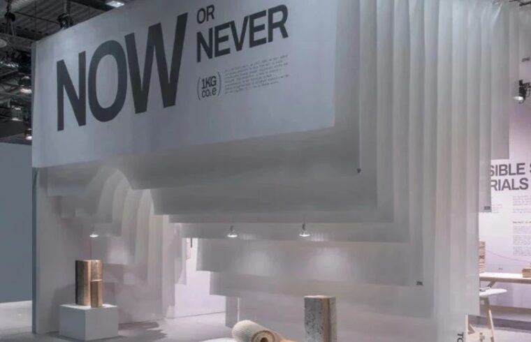 Now or Never 展览将普通材料的碳排放量变得可视化