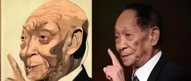 知名画家疑似恶意丑化袁隆平，秃顶和小辫子，引网友众怒！
