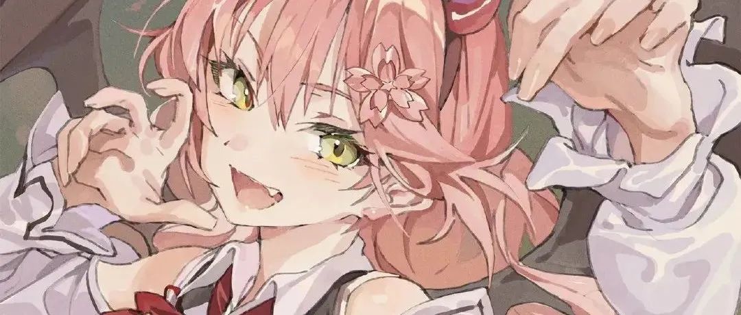 将少女身体曲线展示得淋漓尽致的绘画，配色十分素雅