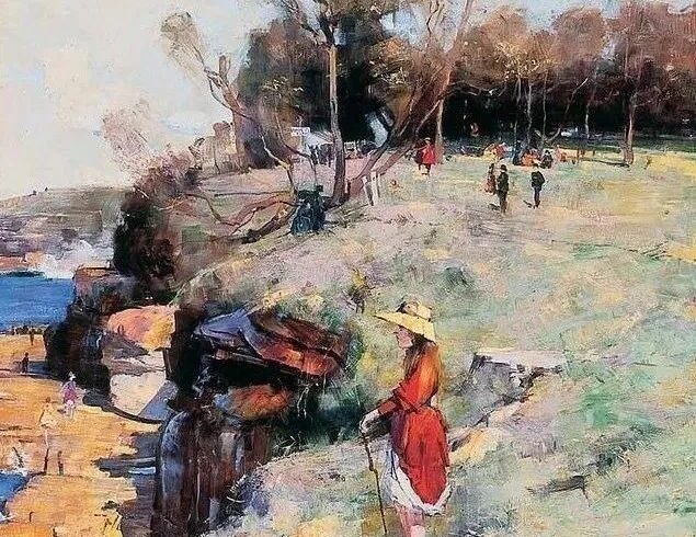​澳大利亚著名风景画家亚瑟·史翠顿绘画作品欣赏