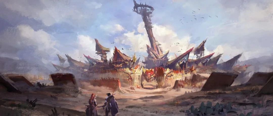 已跳槽到网易！3A大作《地平线：西之绝境》背后的男人，海量概念艺术太顶了！-D.ROCK