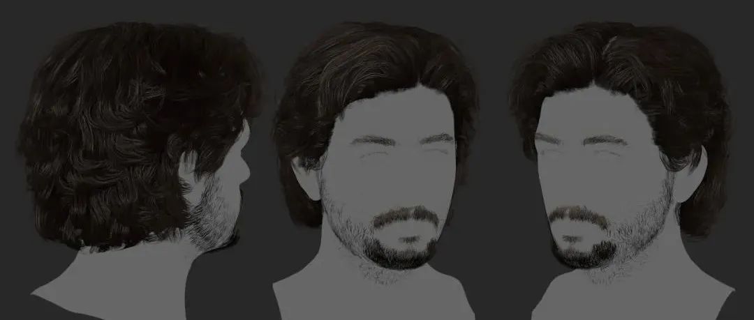 实时毛发制作步骤分解