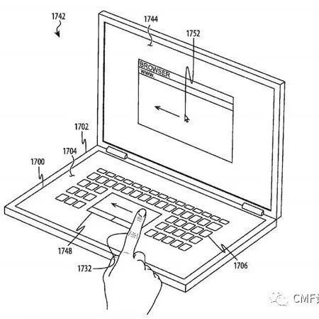 苹果最新专利：未来MacBook Pro或将采用无键设计！