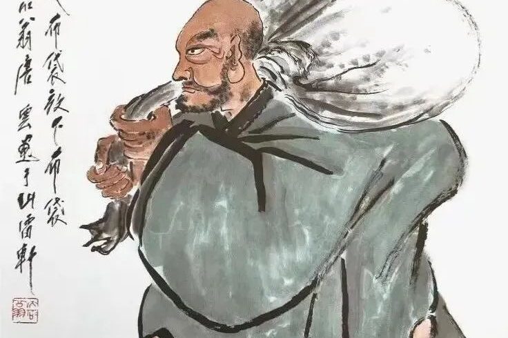 唐云先生笔下的人物画