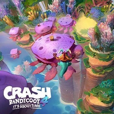摔板子！这是30分钟速涂？！Florian Coudray光色俱佳的场景作品分享-7.GAME