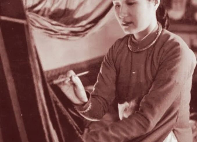 越南印象派女画家 黎氏露