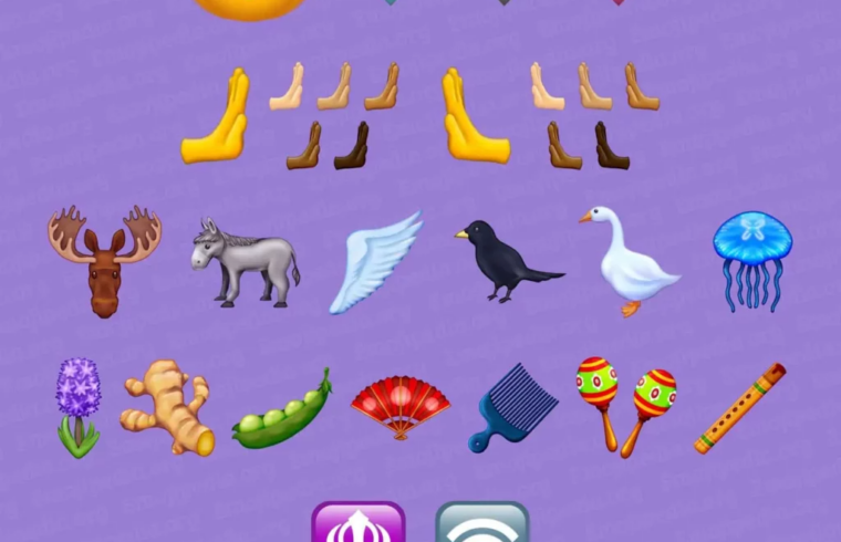 苹果又有新emoji了！拿来做海报颜值爆灯好看呐！
