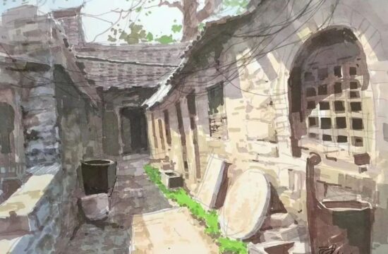 马克笔下的建筑风景写生艺术！