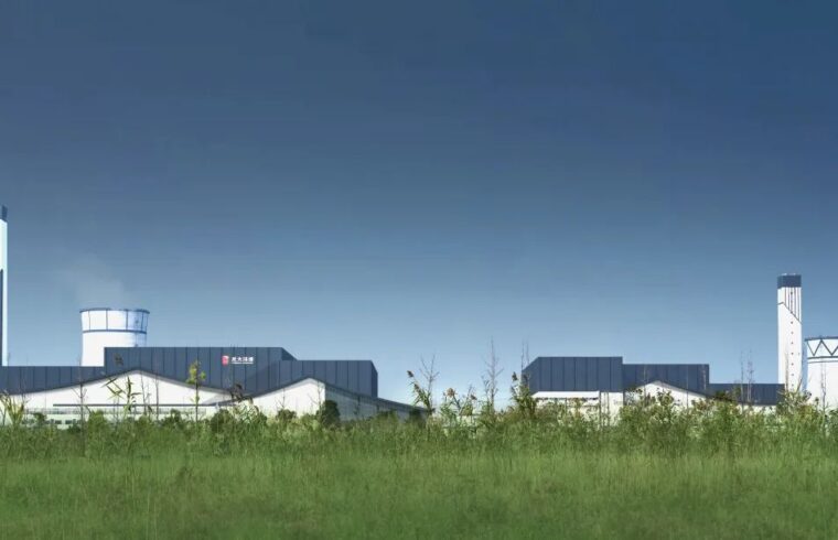 锡东生活垃圾焚烧发电厂外立面改造/ 地域文化让工业建筑焕发生机
