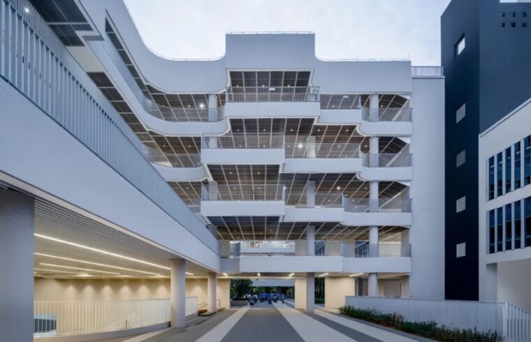 链接与重塑，深圳南山麒麟中学改扩建工程/深大院