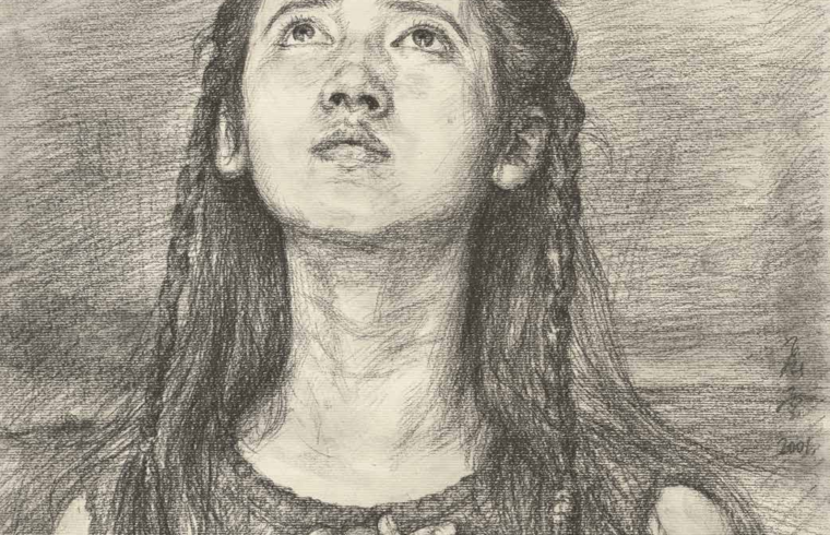 中国油画院杨飞云素描作品