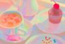 糖果色静物