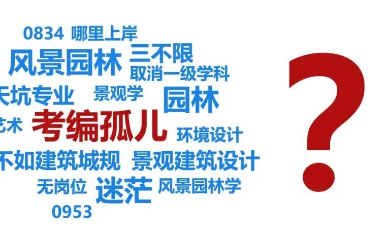 当你狂喷景观是“垃圾专业”、“考编孤儿”前，最好对真相足够了解！